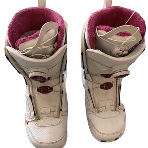 Solomon Women's Snowboarding Boots Pearl White